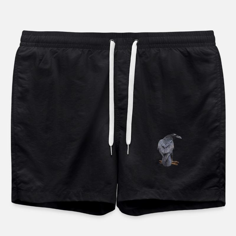 Crow - Short de bain - noir