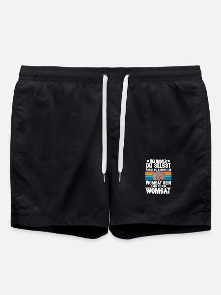 Wombat - Badeshorts - Schwarz