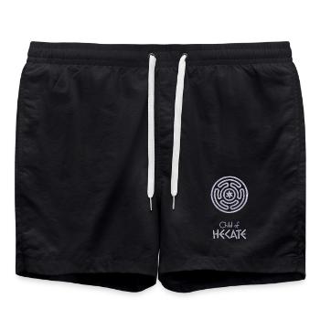 Child of Hecate – Percy Jackson inspired design - Swim Trunks - black - Front - AI Model Male 185 light (185cm)