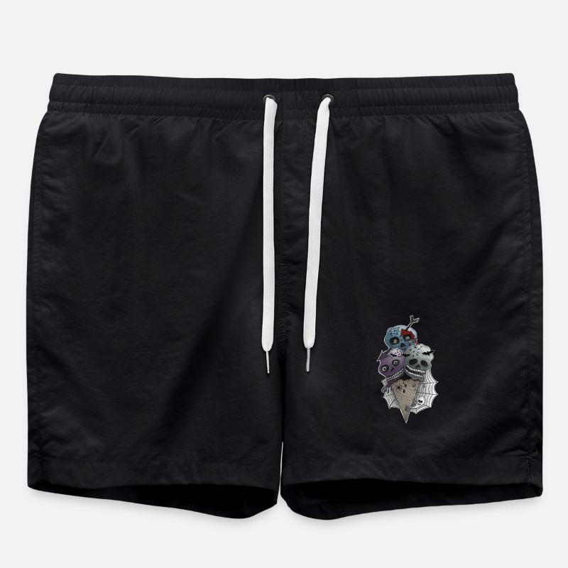 GothICECream Deluxe - Badeshorts - Schwarz
