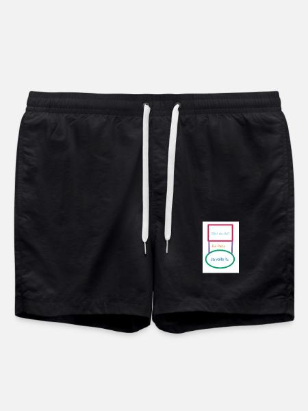 Antwort - Badeshorts - Schwarz