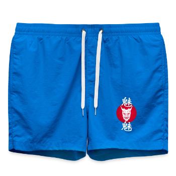 Démon blanc et soleil rouge - Short de bain - cobalt blue - Devant