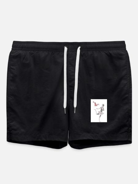 Ballet - Swim Trunks - black