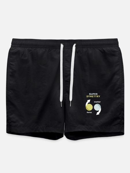 Theory of supersymmetry - Swim Trunks - black