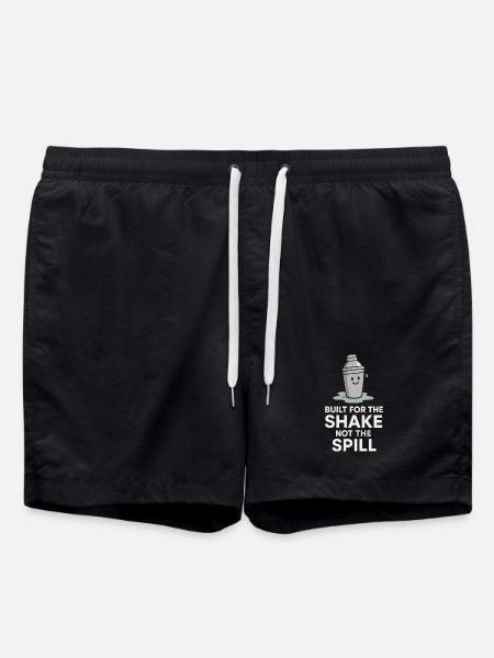 Shaker Stuck Beginner Mixologist - Swim Trunks - black