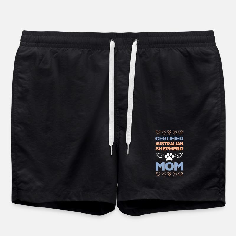 Maman berger australien certifiée - Short de bain - noir