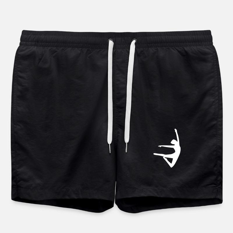 Dancing Dance - Swim Trunks - black