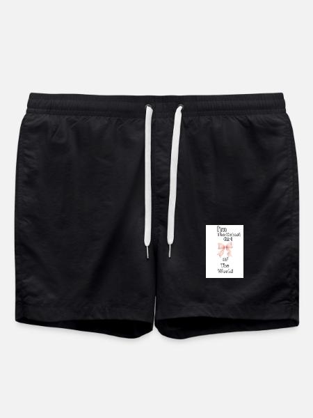 Das süßeste Mädchen der Welt - Badeshorts - Schwarz
