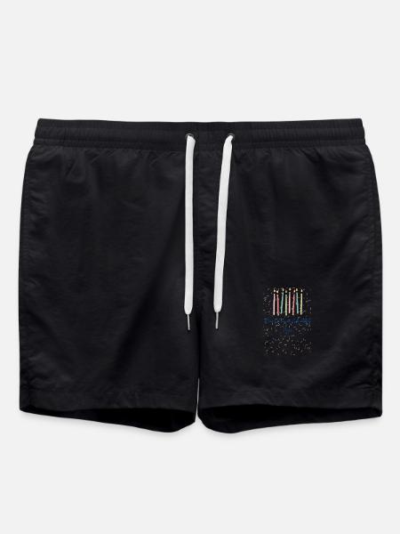 Alles Gute zum Geburtstag Papa - Badeshorts - Schwarz