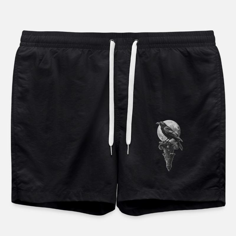 Raven - Swim Trunks - black