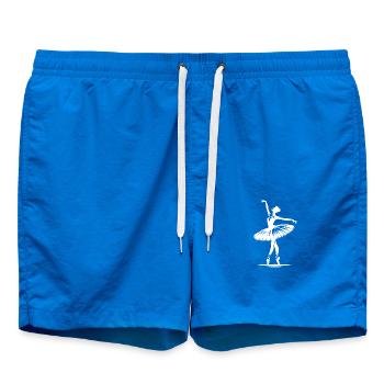 Beauté du mouvement Danse parfaite Pose Harmonie - Short de bain - cobalt blue - Devant