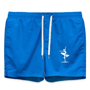 Bühnenauftritt einer anmutigen Ballerina - Badeshorts - Cobalt blue - Vorne