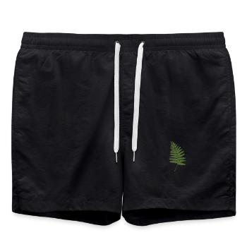 Pensez Green Fern Nature - Short de bain - noir - Devant - AI Model Male 185 light (185cm)
