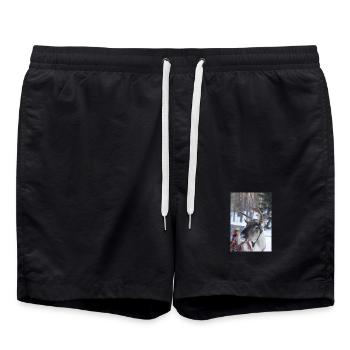 renne - Short de bain - noir - Devant - AI Model Male 185 light (185cm)