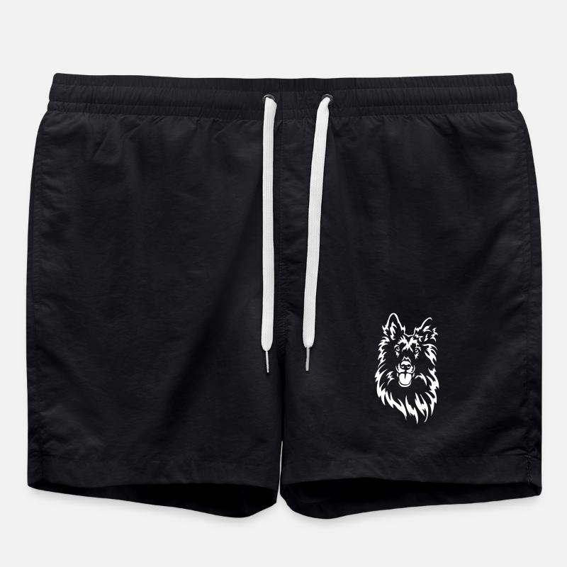 Groenendael Head « Black Edition » - Short de bain - noir