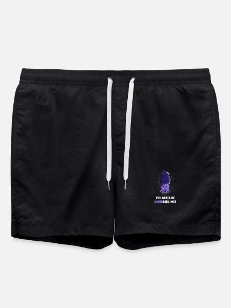 you gotta to be squidding - Swim Trunks - black