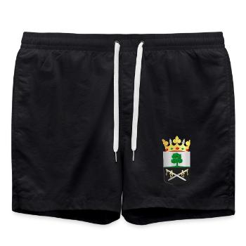 Wapen_van_Aalten - Short de bain - noir - Devant - AI Model Male 185 light (185cm)