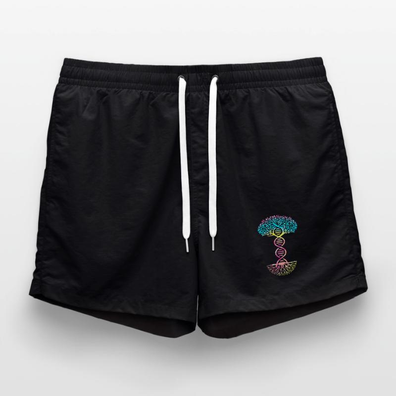 Structural formula molecule Swim Trunks