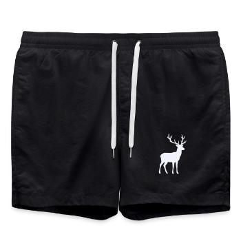 reh_rehlein- - Short de bain - noir - Devant - AI Model Male 185 light (185cm)