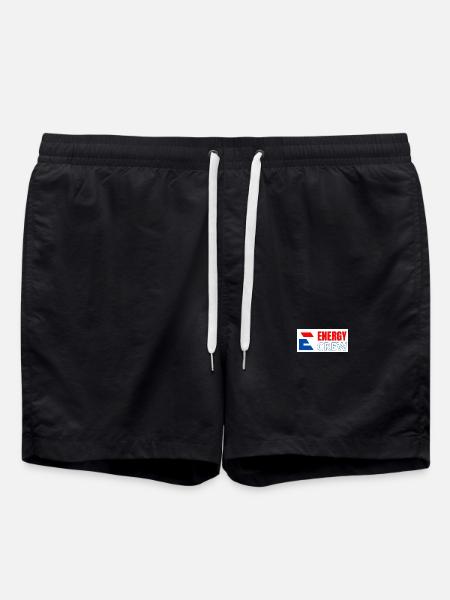 Energy Crew logo 2 - Swim Trunks - black