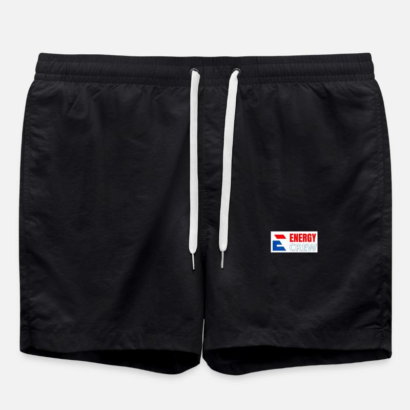Logo der Energie-Crew 2 - Badeshorts - Schwarz