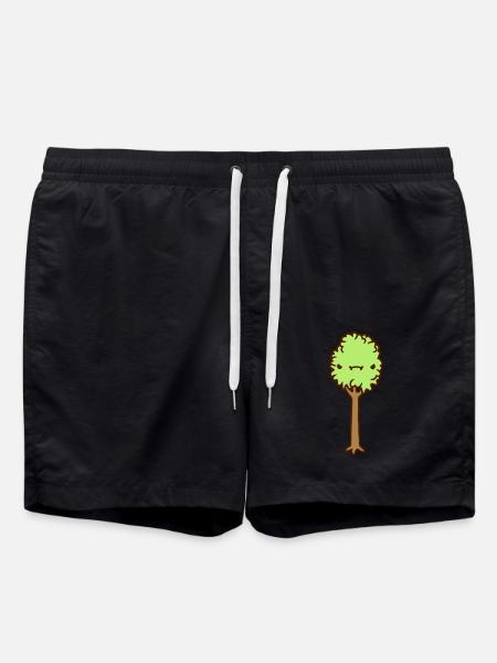 Evil Little Tree - Swim Trunks - black
