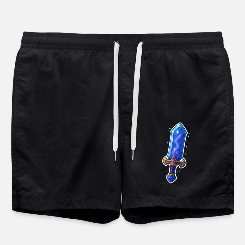 Fantasy Sword - Badeshorts - Schwarz