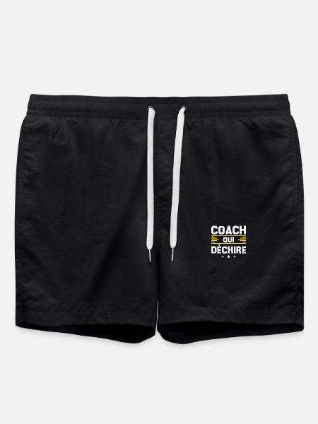 Coach Who - Swim Trunks - black