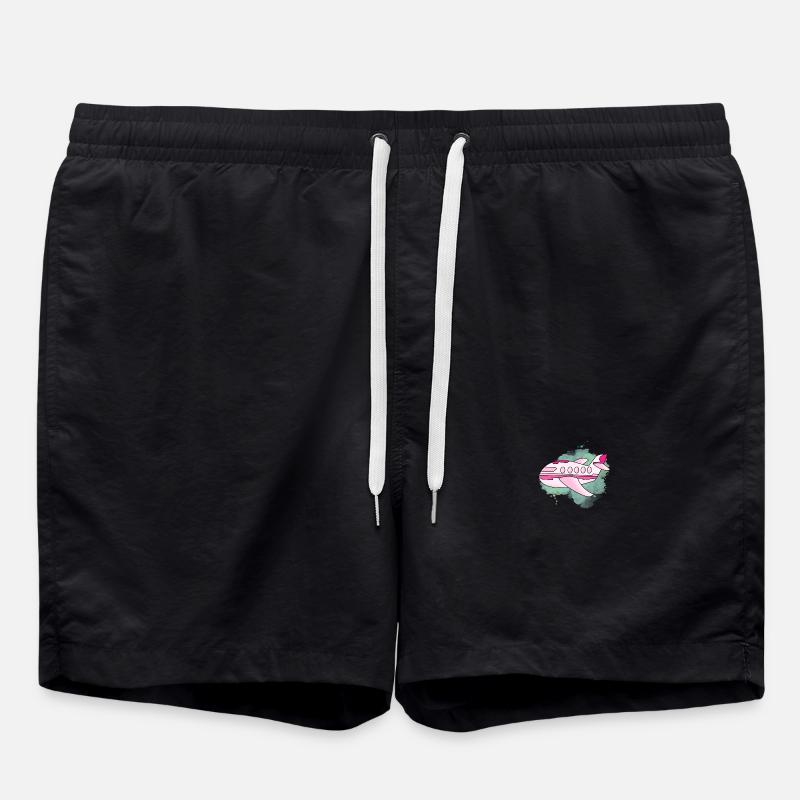 Avion - Short de bain - noir