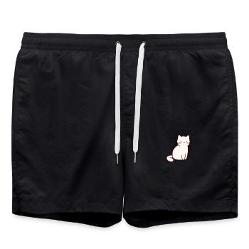 Chat animaux de compagnie - Short de bain - noir - Devant - AI Model Male 185 light (185cm)