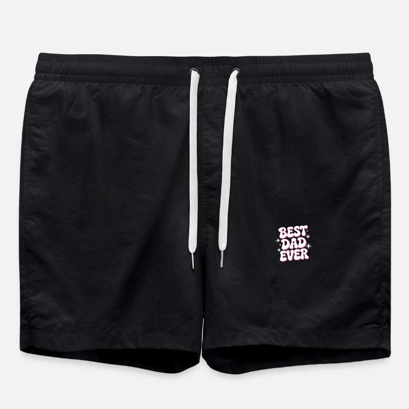 Best Dad Ever - Short de bain - noir