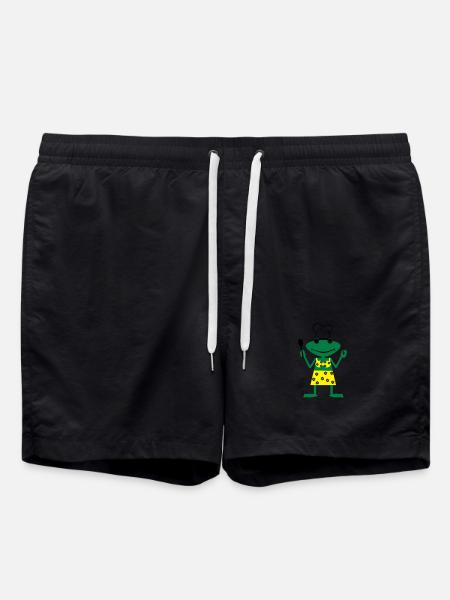 Cook frog - Swim Trunks - black