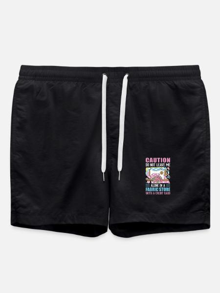 sew - Swim Trunks - black