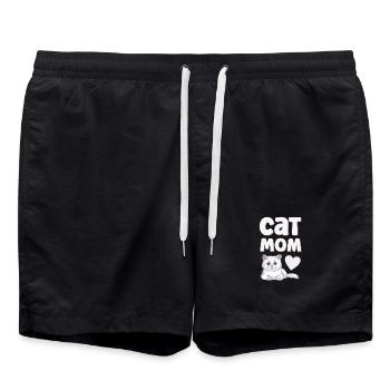 Chats Chats - Short de bain - noir - Devant - AI Model Male 185 light (185cm)