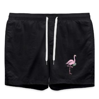 Raquette de tennis Flamingo Tennis - Short de bain - noir - Devant - AI Model Male 185 light (185cm)