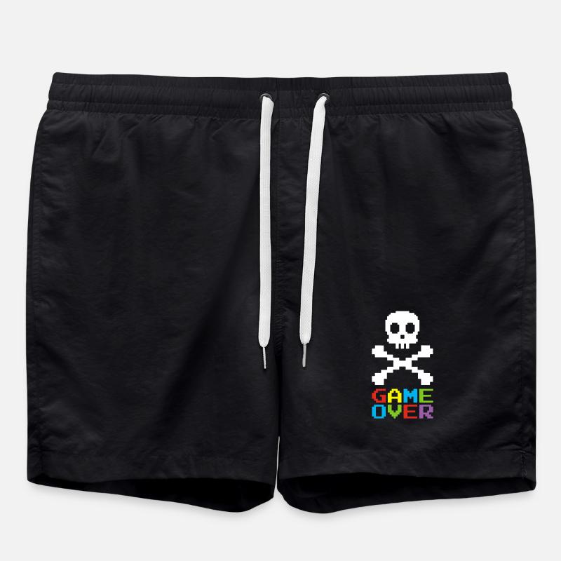 Endgame - Swim Trunks - black