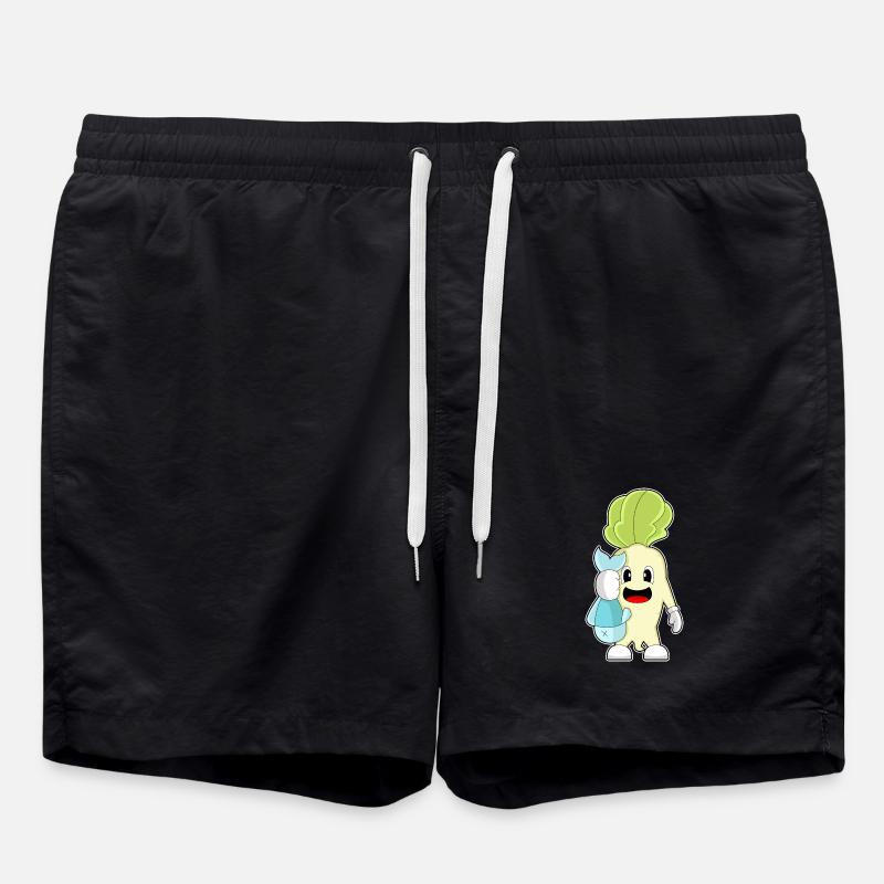 Pêche au radis pêcheur - Short de bain - noir
