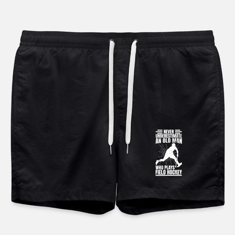 Papy de hockey sur gazon - Short de bain - noir