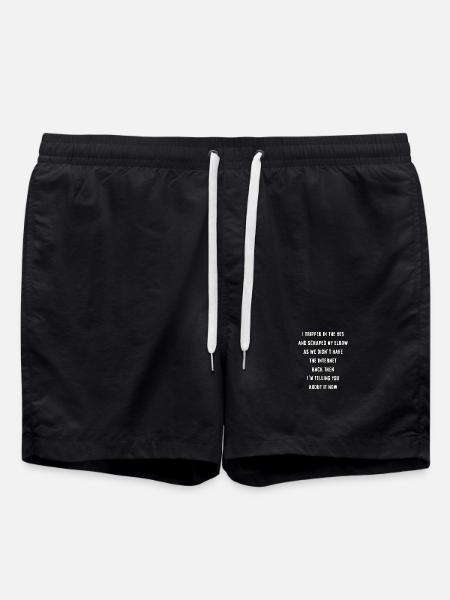 Time mirror - Swim Trunks - black