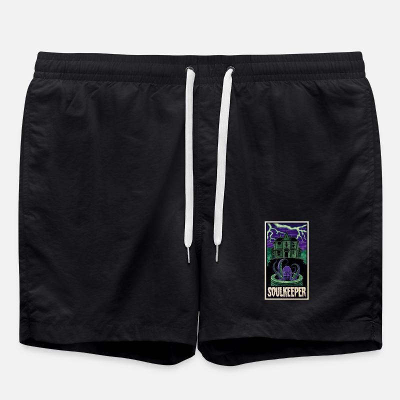 Soulkeeper - Swim Trunks - black