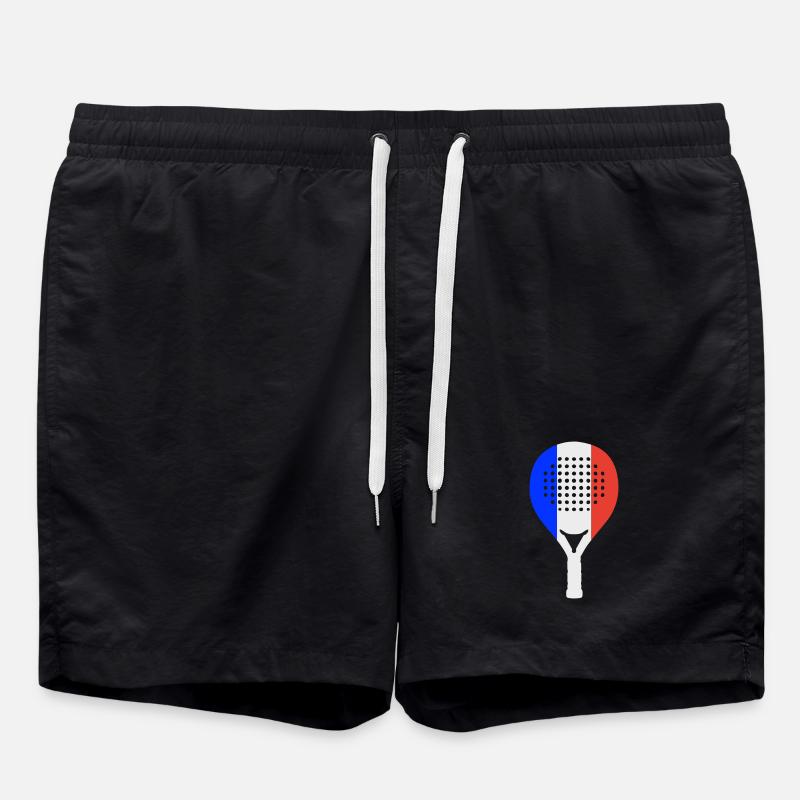 Padel-Frankreich - Badeshorts - Schwarz
