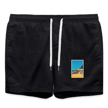 La Playa Affiche Valle Gran Rey - Short de bain - noir - Devant - AI Model Male 185 light (185cm)