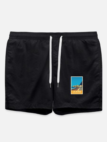 La Playa Affiche Valle Gran Rey - Short de bain - noir
