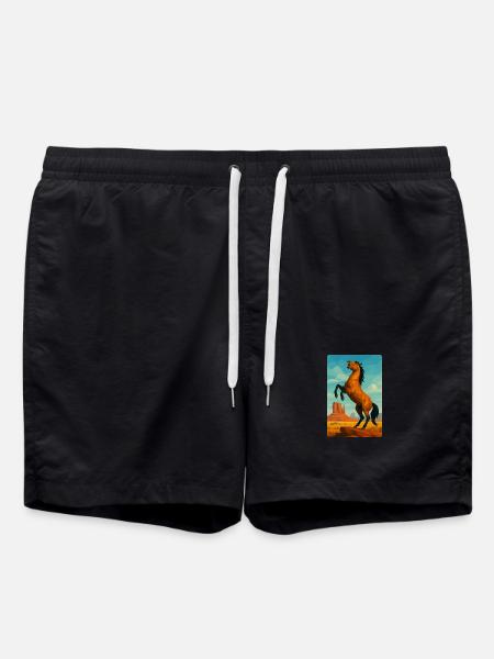 Polynature Wild Horse - Swim Trunks - black