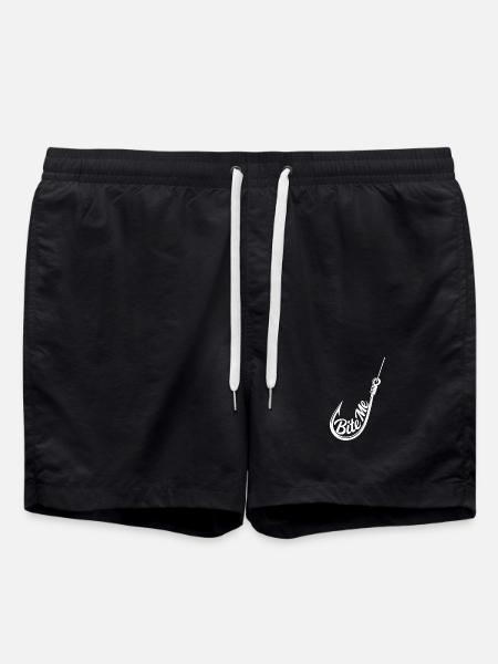 Bite Me Hook Silhouette Tee - Badeshorts - Schwarz