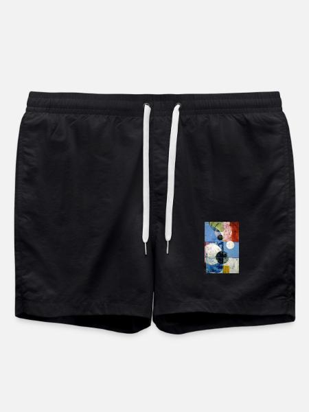 herbi793_abstract - Swim Trunks - black