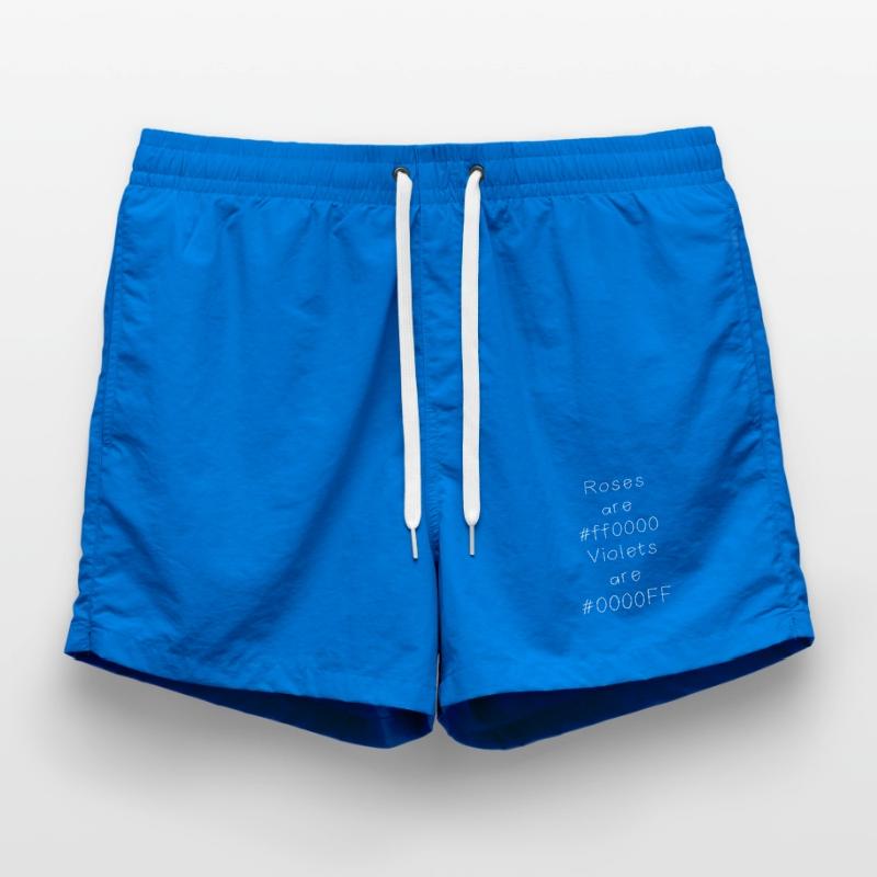 Hex color code joke for developers, coders and web... Swim Trunks