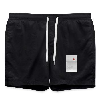 N’attendez pas Motivation Success Acte maintenant - Short de bain - noir - Devant - AI Model Male 185 light (185cm)