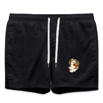 Geistergärtner - Badeshorts - Schwarz - Vorne - AI Model Male 185 light (185cm)