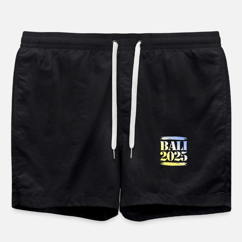 Bali 2025 - Badeshorts - Schwarz